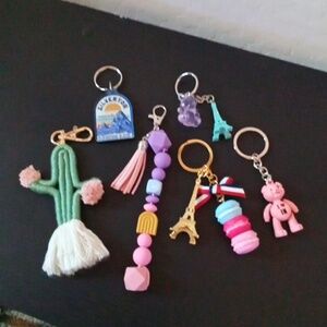 Bundle Of 6 Keychains